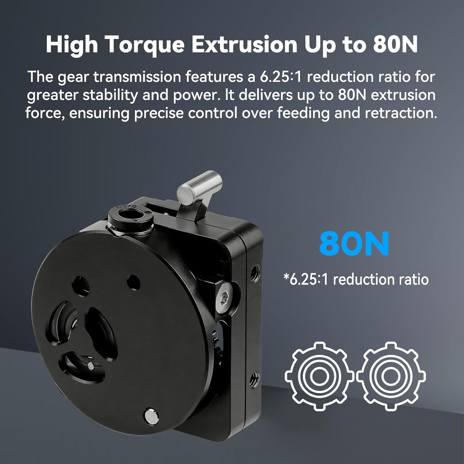 K1/K1 Max/K1C/SE Extruder, ver - Direct Drive Dual Gear Extruder High Speed recensie en prijs