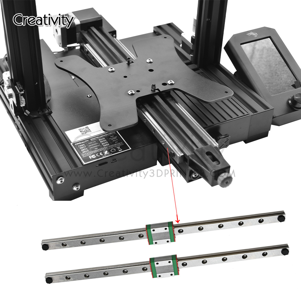 Ender3/V2/ Pro Upgrade Y-As Du - Linear Rail Mgn12H Set recensie en prijs